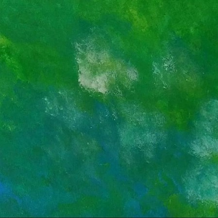 Green world geschilderd door Art by Marlei
