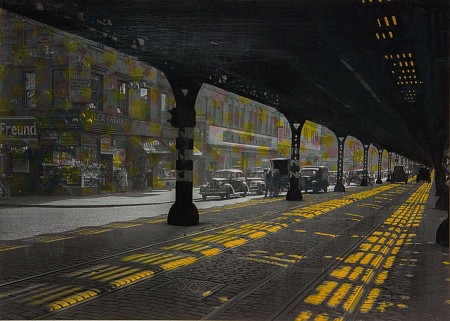 Under the Bridge geschilderd door Db Waterman