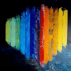 De Regenboog geschilderd door 