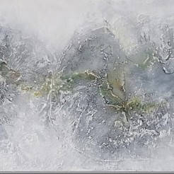 Gevelde bomen geschilderd door 