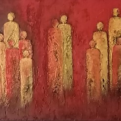 Familie geschilderd door 