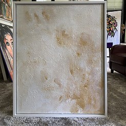 Eenvoud met goud geschilderd door 