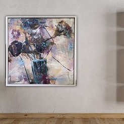 Flower Power geschilderd door 