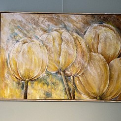 Tulips geschilderd door 