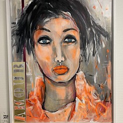 Amour2 geschilderd door 