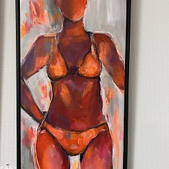 Twice 2 geschilderd door 