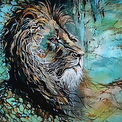 Powerfull geschilderd door 