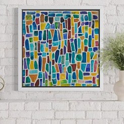 Ritme geschilderd door 