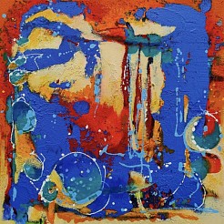 Blue Ocean 1 geschilderd door 