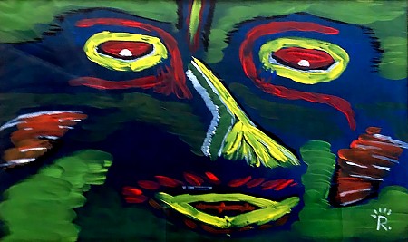 Monster geschilderd door Rene Klerks