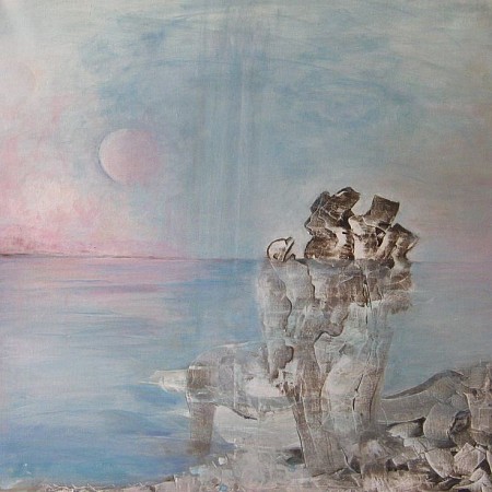 Water meditation geschilderd door Gerda Kwakkel