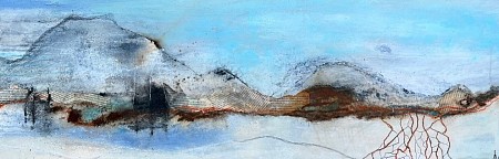 Berglandschap geschilderd door Atelier Landfort