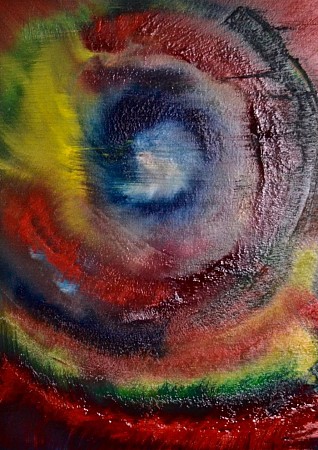 Abstract  oog geschilderd door Enjoy painting