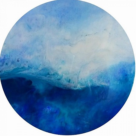 Hurricane geschilderd door Lian de Zwaan