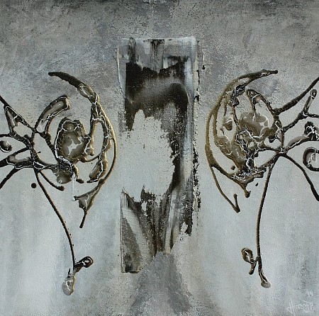 Imperfect angels geschilderd door Herold Boertjens