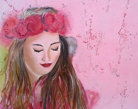 Sereen & Beautiful geschilderd door Marijke Bestman