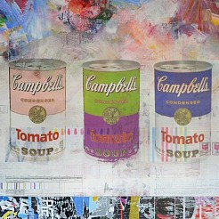 Campbells Soup geschilderd door 