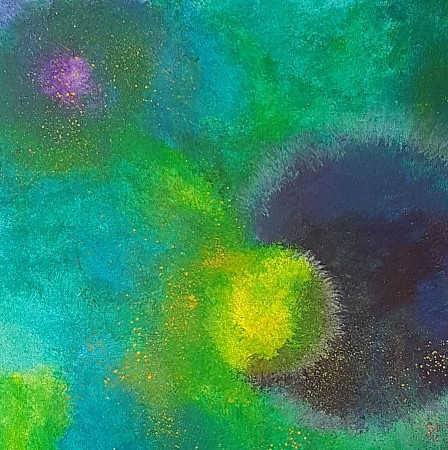 Cosmos magic geschilderd door Art by Marlei