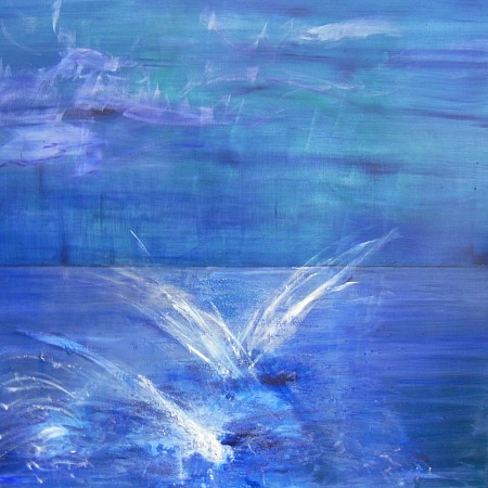 Ijsselmeer lake geschilderd door Brighart
