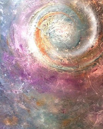 Cosmicflow geschilderd door Diney-Art