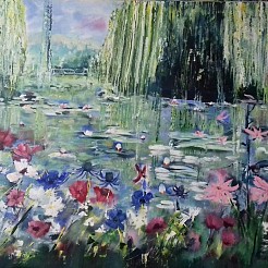 Monet. Tuinen van Giverny geschilderd door 