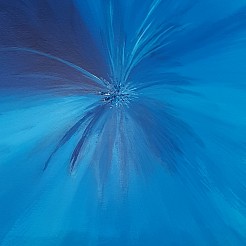 Rapsodie in blauw geschilderd door 