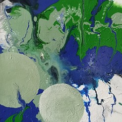 Flow of Earth geschilderd door 