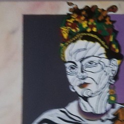Frida geschilderd door 