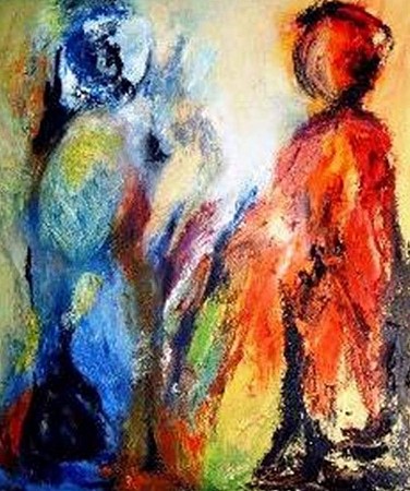 Together geschilderd door Welbel Art