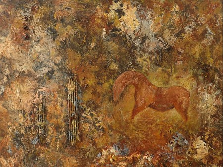 Paardje geschilderd door Atelier De Pinksterbloem