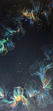 Nebula geschilderd door DINN