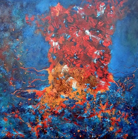 Sumatra geschilderd door Jolanda van  Hattum