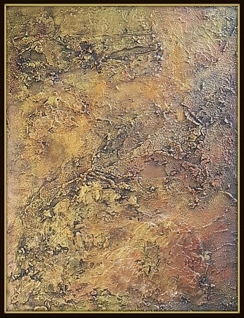 Goldrush III geschilderd door Ali Kleinhuis