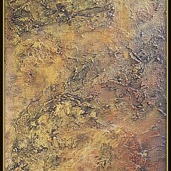 Goldrush III geschilderd door 