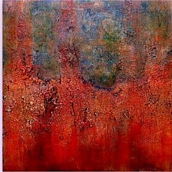 Terra Rossa (drieluik) geschilderd door 